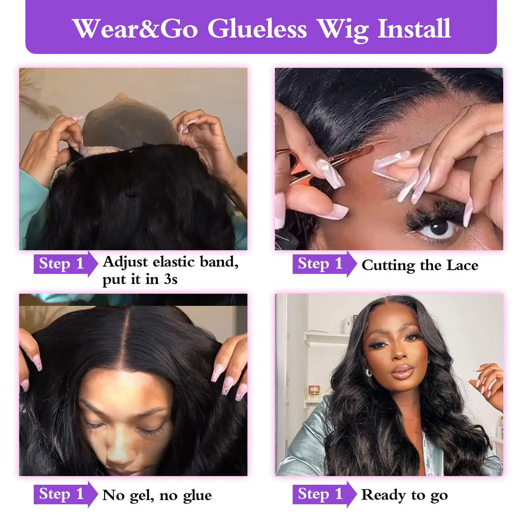 Premium Easy to Wear - Pre Cut Lace Front Clueless Human Hair Wig