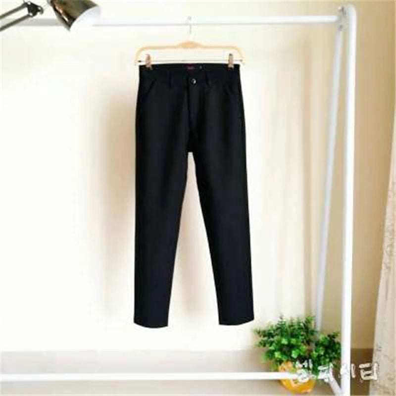 Slim Cotton Pants
