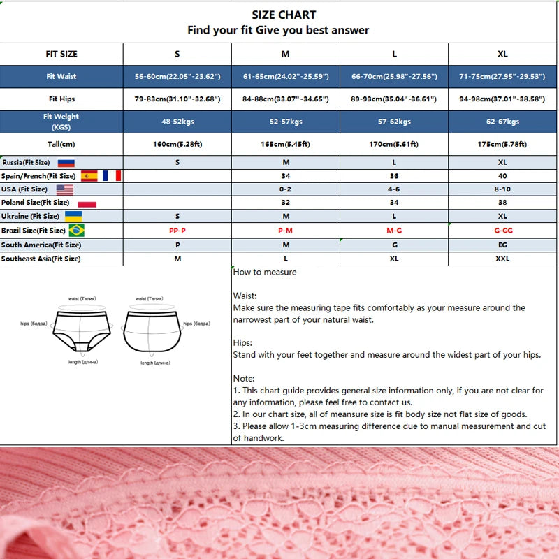 Women’s Lace Panties Set