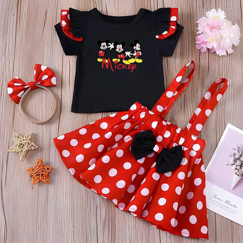 Bow Skirt Set