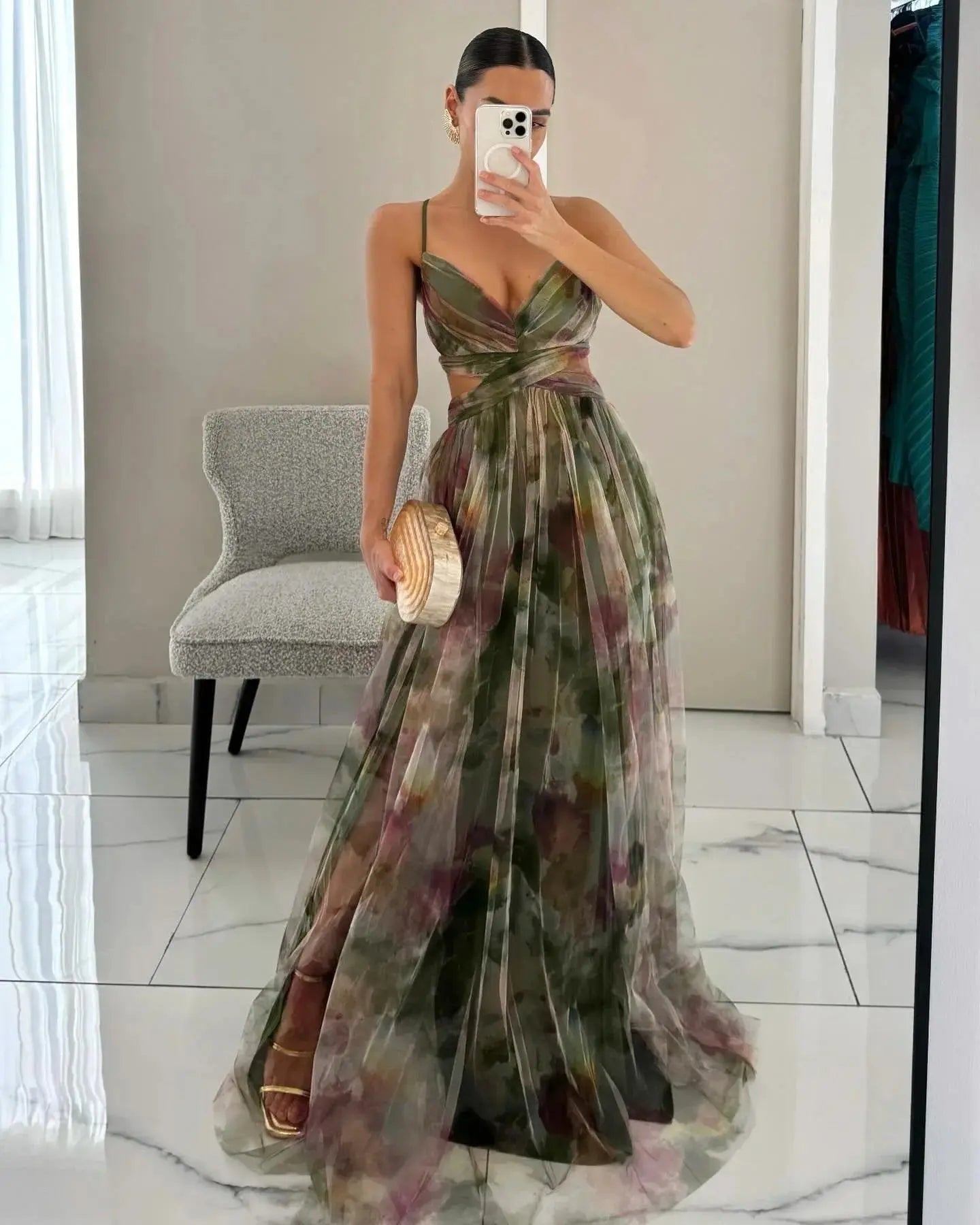 Classy, Sexy and Stylish Ankle-Length Dress Lizbert