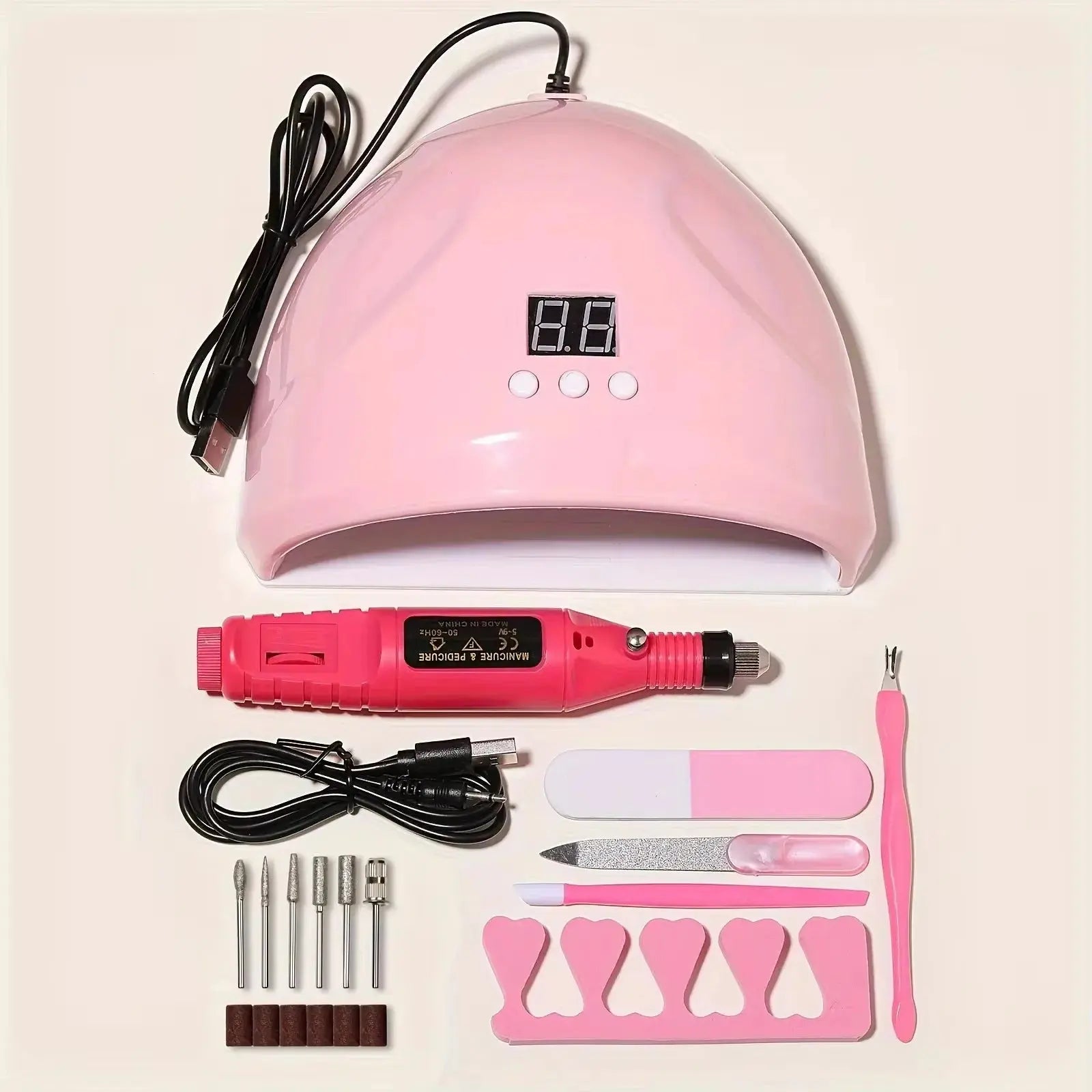 Incredible Salon-Quality Nails All-In-One Manicure Kit Lizbert
