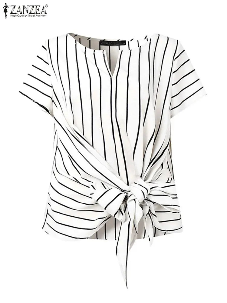 Classic Silhouette Summer Women Blouse Lizbert