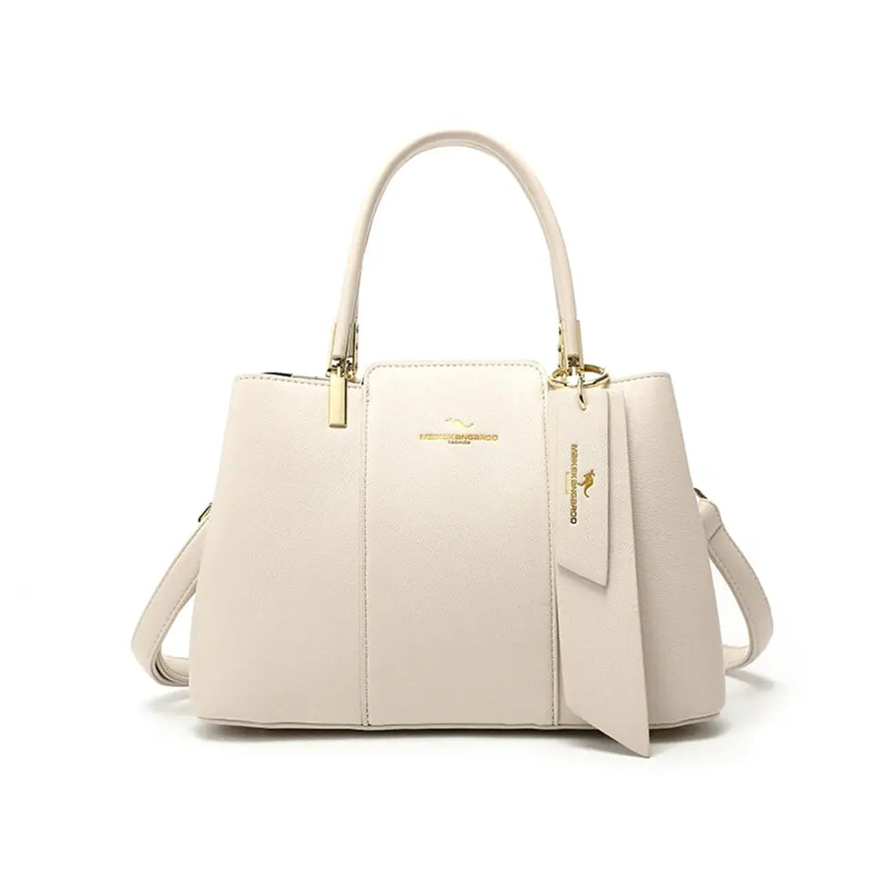 Luxury Handbag Fashion Print Large Capacity Soft Leather Women Shoulder Crossbody Bag Leisure Designer Ladies Purses and Handbag Lizbert