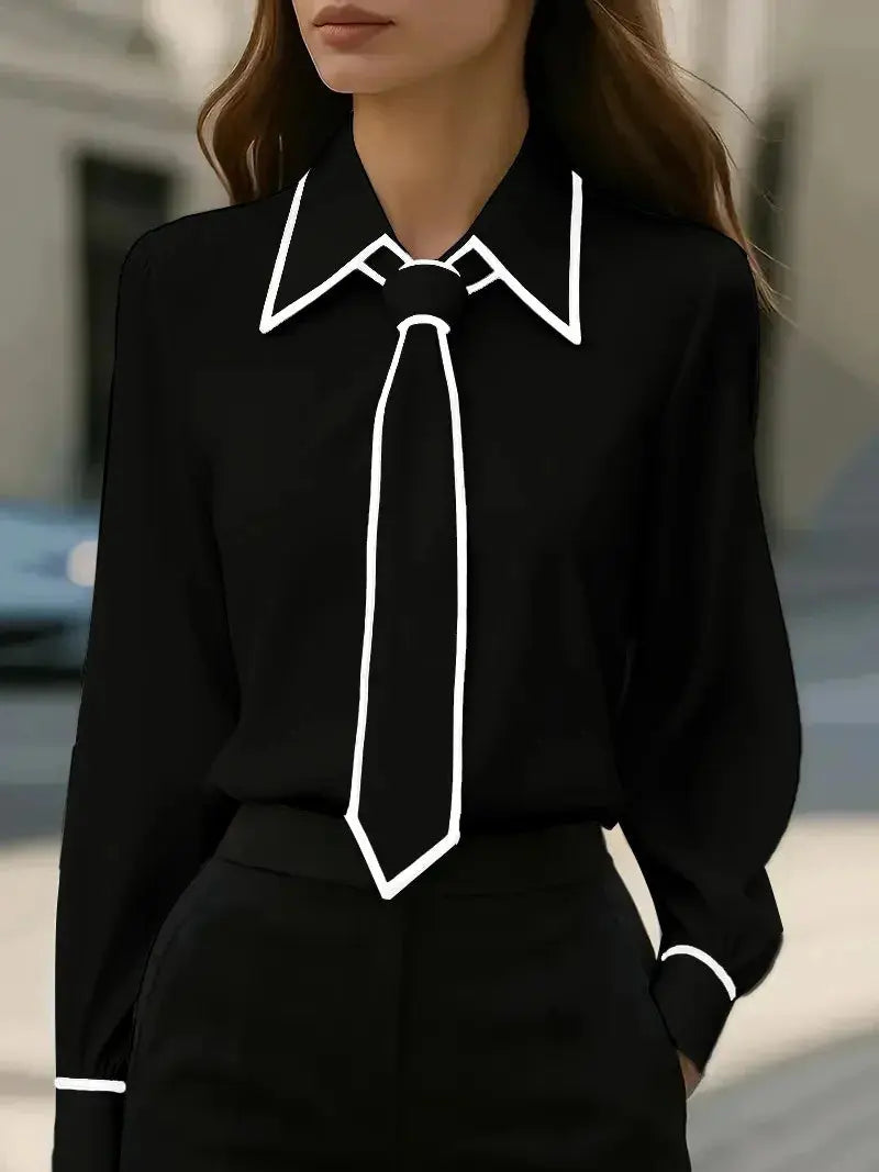 Versatile Office Women Wardrobe Shirt Lizbert