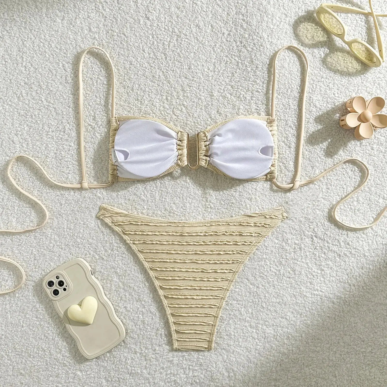 Luna Lift Push Up Bikinis – Instant Cleavage & Support Two-Piece Lizbert