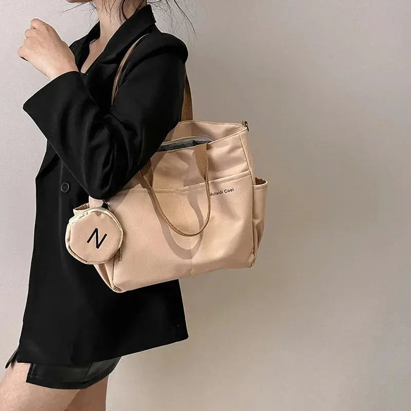 women's shoulder bag Crossbody Bag Japanese Canvas Tote Messenger Bag for Student 2024 Ladies Hand Bags Female Handbag Bolsa Feminina Lizbert