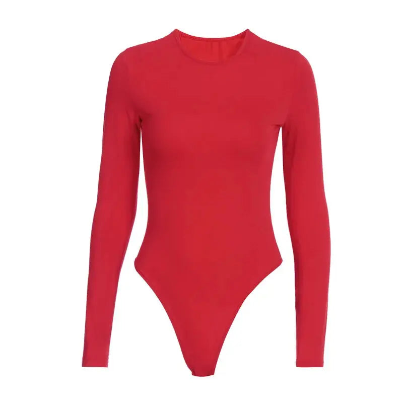 Essential Ribbed Long Sleeve Bodysuit – Seamless Fit & Layering Staple Lizbert