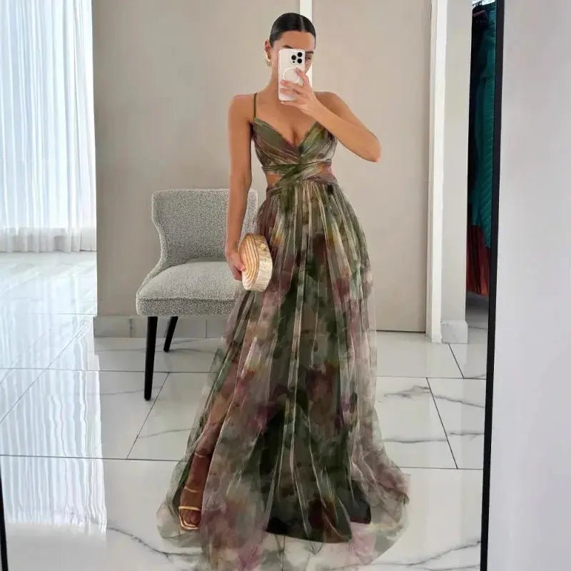 Classy, Sexy and Stylish Ankle-Length Dress Lizbert