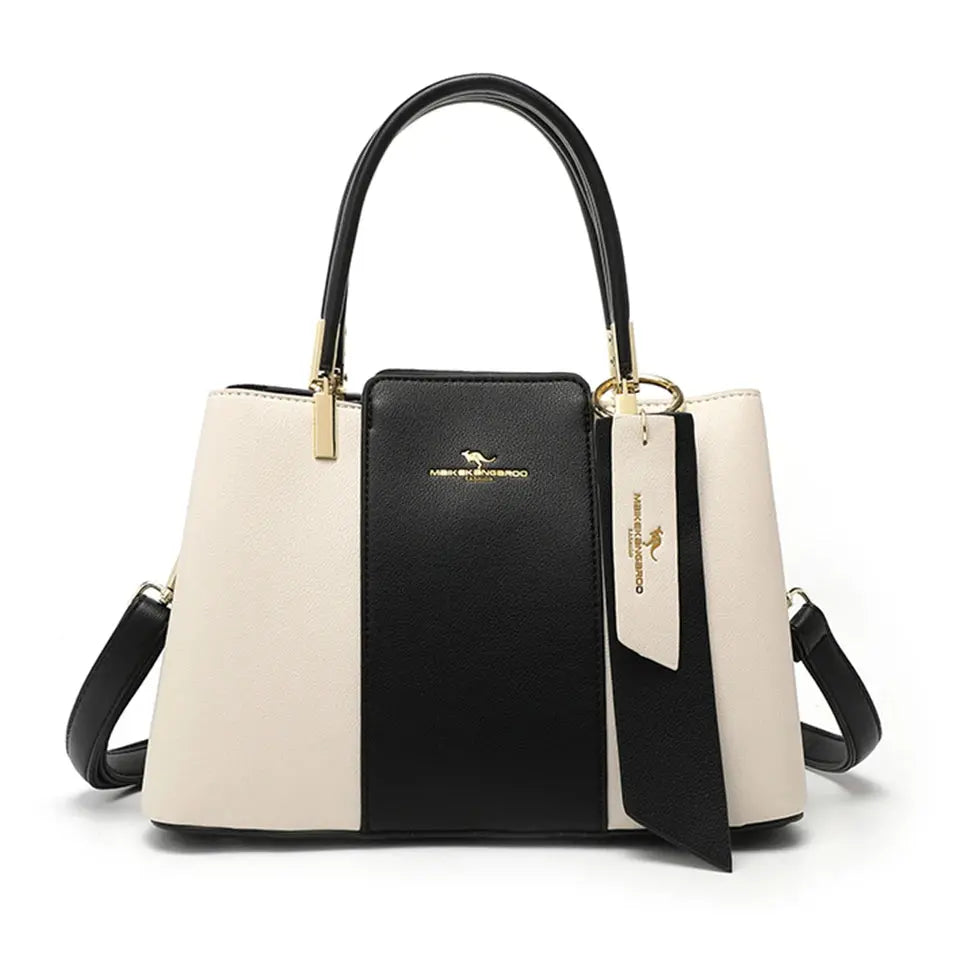 Luxury Handbag Fashion Print Large Capacity Soft Leather Women Shoulder Crossbody Bag Leisure Designer Ladies Purses and Handbag Lizbert