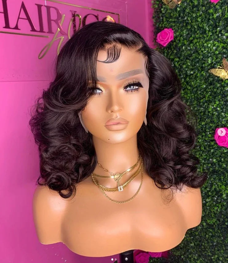 Comfortable & Easy to Wear Body Wave - Front Lace Brazilian Wig Human Hair
