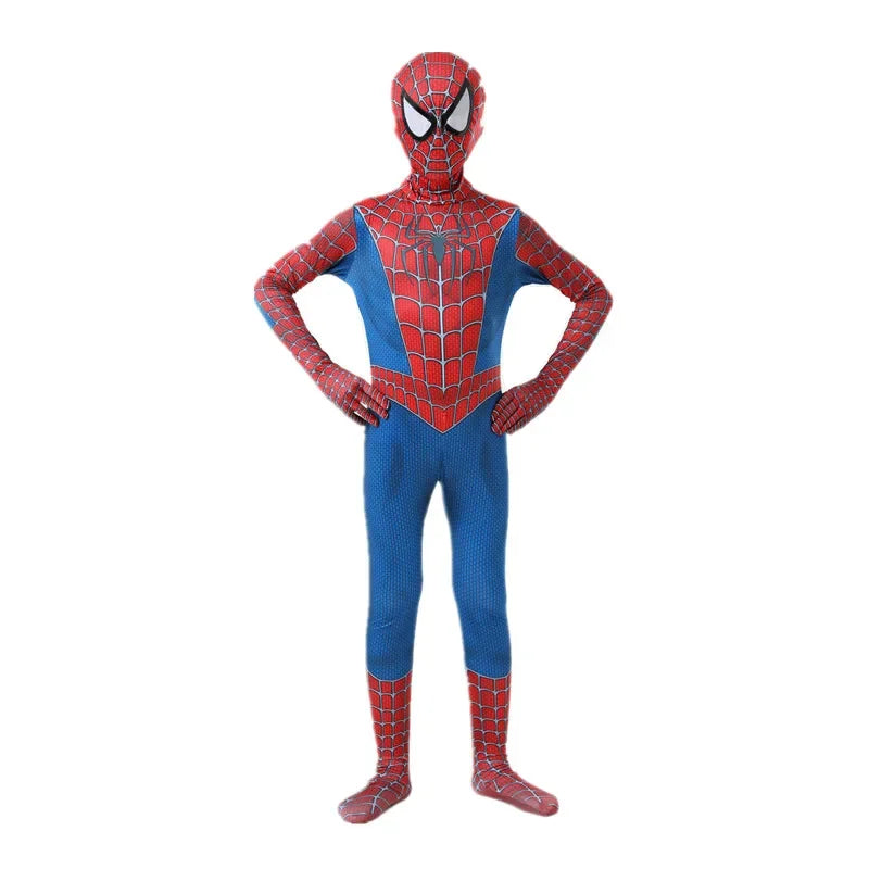 Kids Spider Jumpsuit Costume