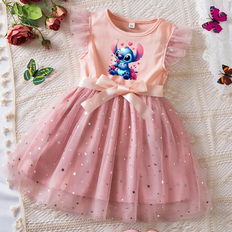 Adorable Knee-Length Princess Dress Lizbert