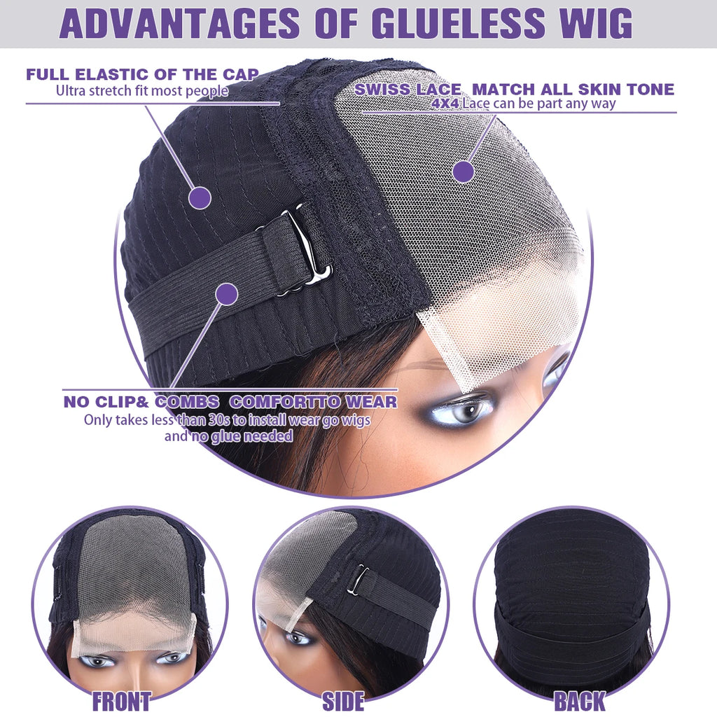 Gorgeous Look Clueless 13x6 Front Lace  - Body Wave Human Hair Wig