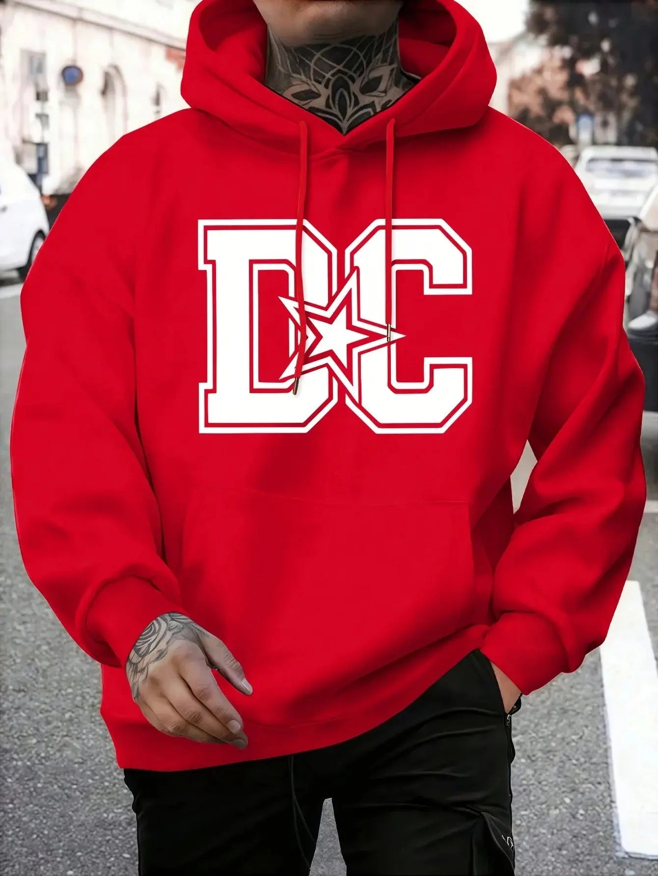 Men's Hooded Sweatshirt Casual Winter Hooded Sweatshirt - Regular Fit Lizbert