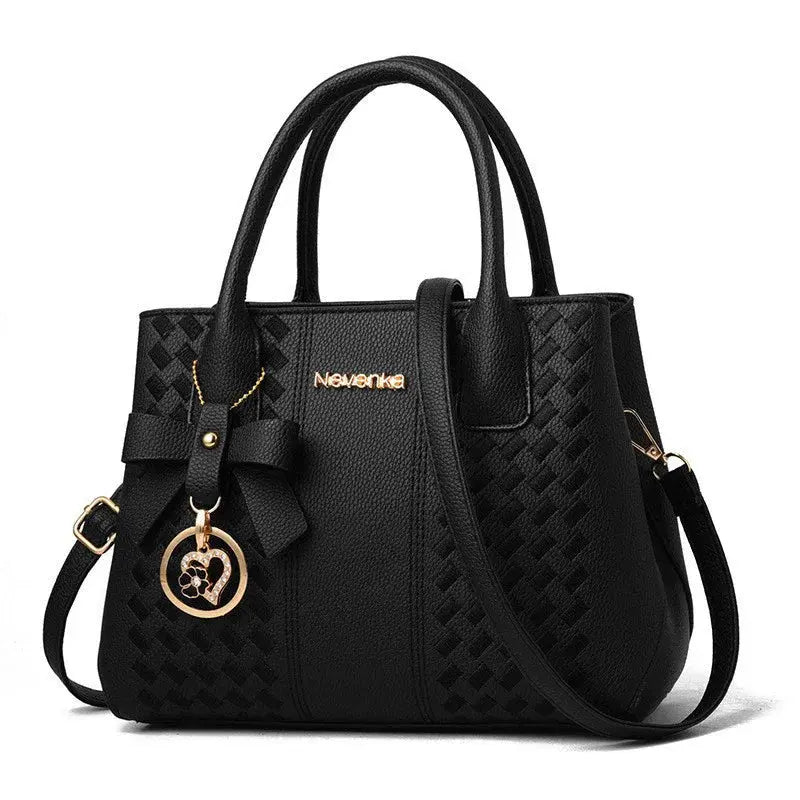 New Woman Shoulder Bag Large Capacity Handbag For Women 2025 Crossbody Bag Pattern PU Portable Bucket Bag Ladies Messenger Bags Lizbert