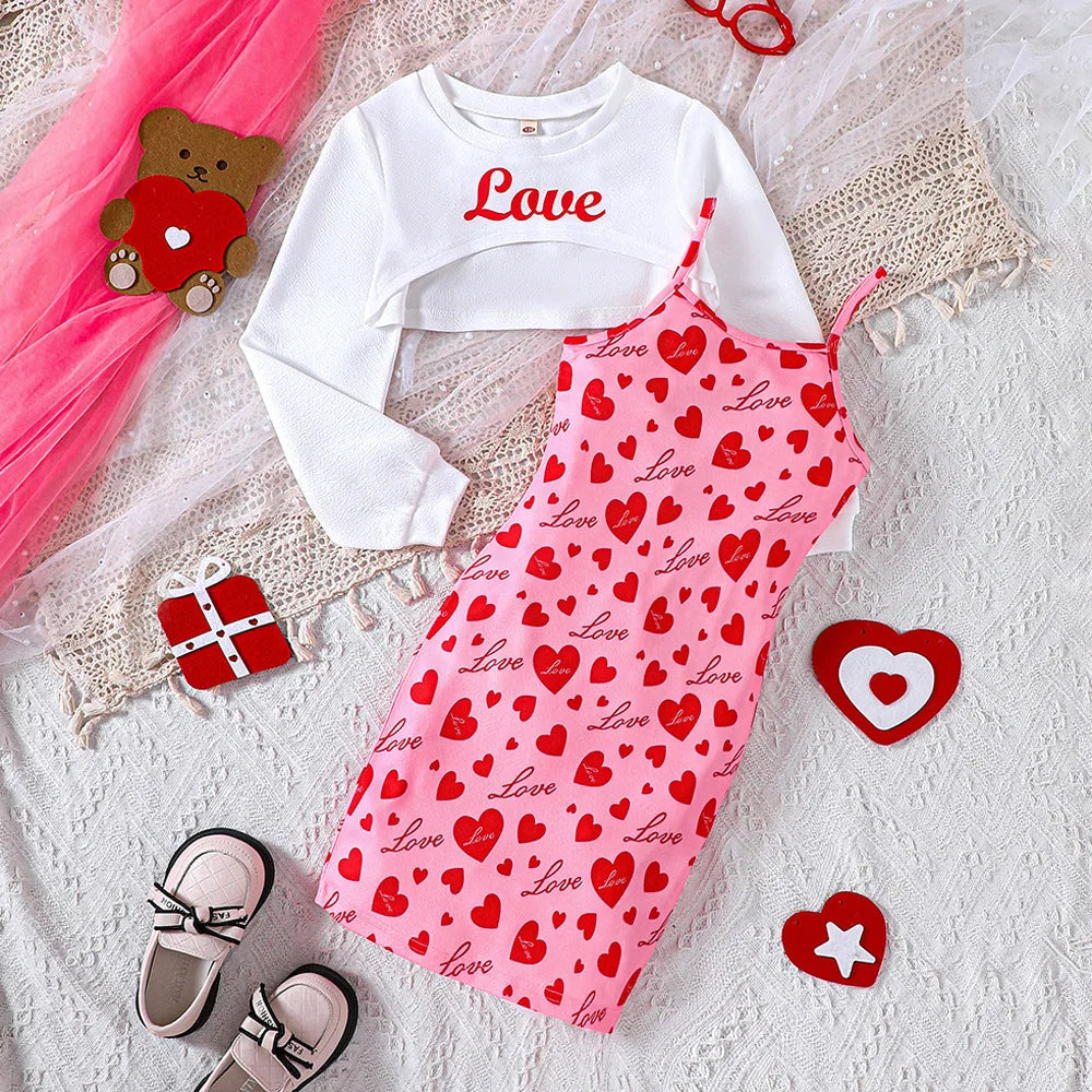 Ceeniu 7-12Y Teenage Clothes Girls Dress Sets Short Top Coat and Plaid Hip Children Dresses For Teenager Girls Teen Dress Lizbert