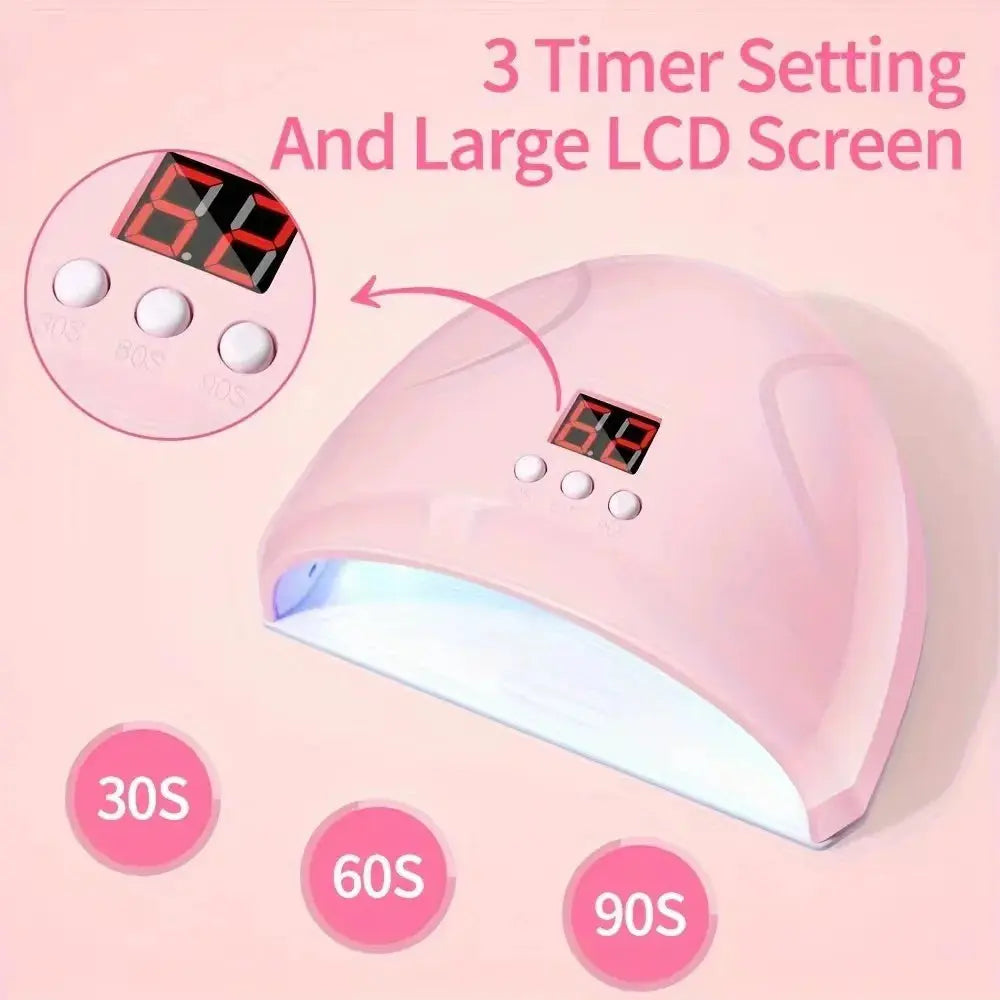 Incredible Salon-Quality Nails All-In-One Manicure Kit Lizbert