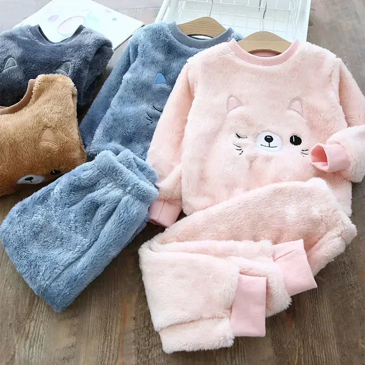 Kids Bear Pajama Set
