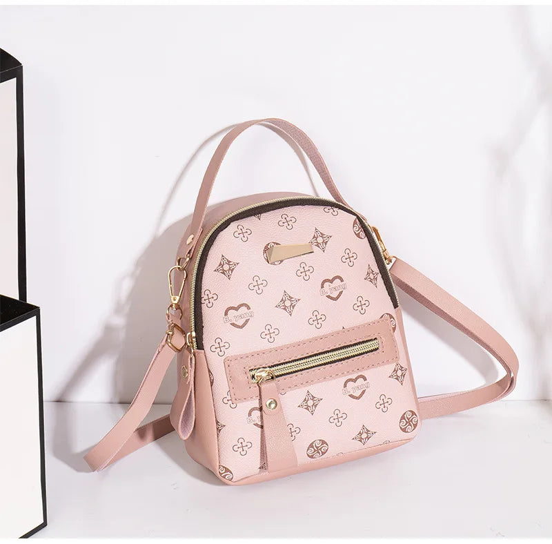 Flower backpack 2022 ladies bag fashion backpack women's bag bag women's fresh and sweet student school bag Lizbert