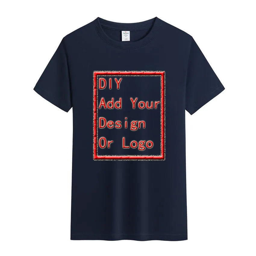 Summer Men's Short Sleeved T-shirt 90s T Shirt Paris  Printed High-Quality Cotton Solid Color Fashion Casual Cool Women/Men Tops