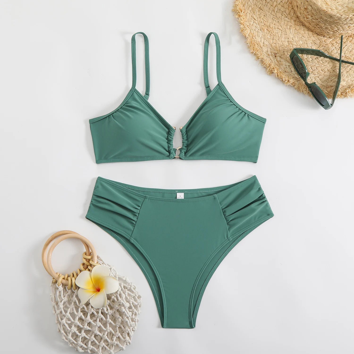Sexy Bikini Women's Swimsuit 2025 Two-piece Swimwear High Waisted Bikinis Set Female Bathing Suit Push Up Swimming for Beachwear - Lizbert