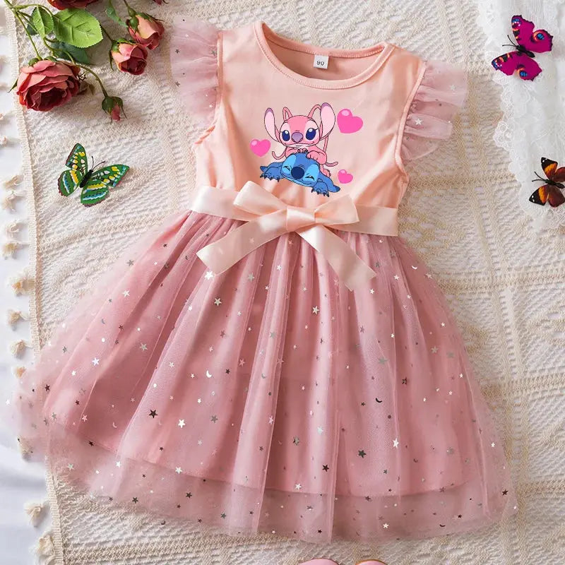 Adorable Knee-Length Princess Dress Lizbert