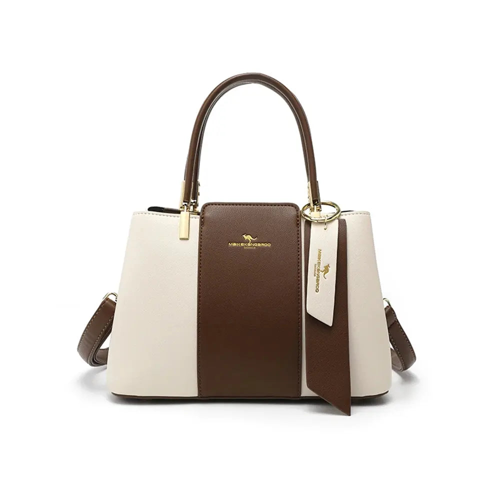 Luxury Handbag Fashion Print Large Capacity Soft Leather Women Shoulder Crossbody Bag Leisure Designer Ladies Purses and Handbag Lizbert