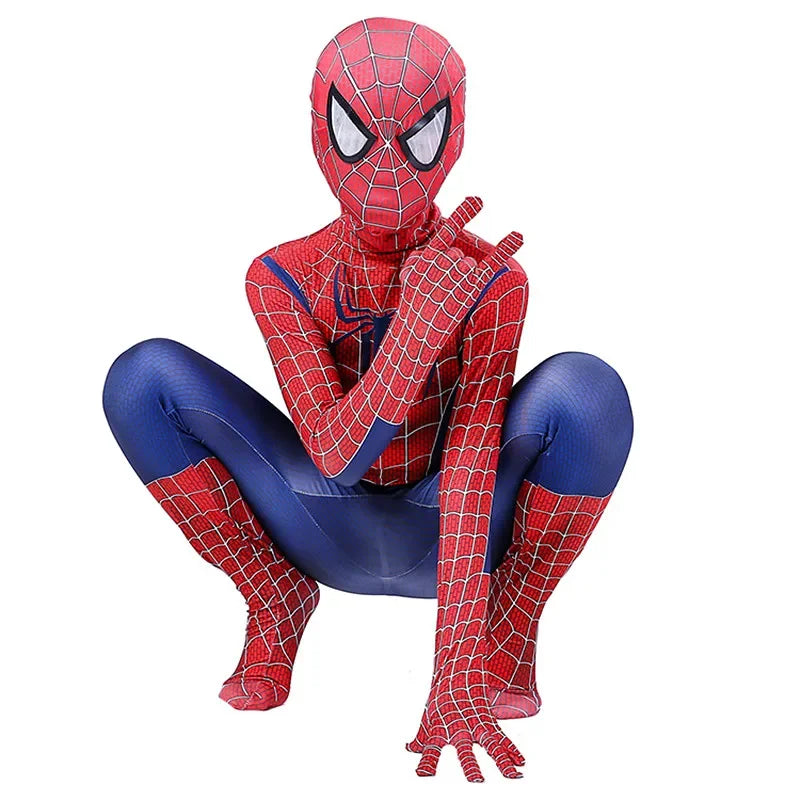 Kids Spider Jumpsuit Costume