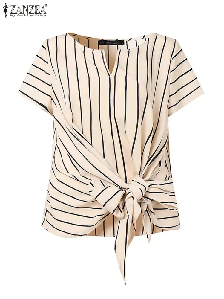 Classic Silhouette Summer Women Blouse Lizbert