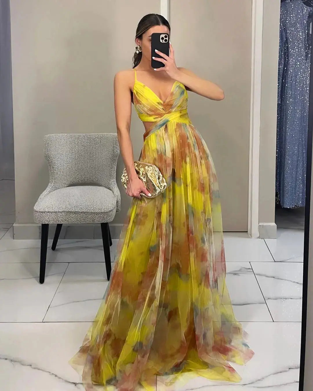 Classy, Sexy and Stylish Ankle-Length Dress Lizbert