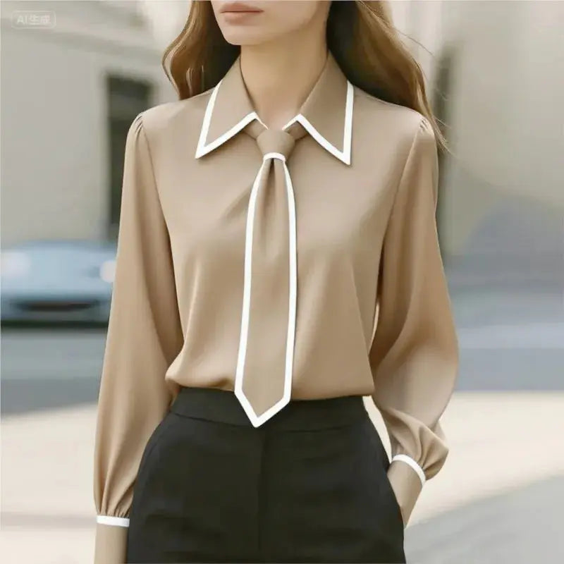 Versatile Office Women Wardrobe Shirt Lizbert