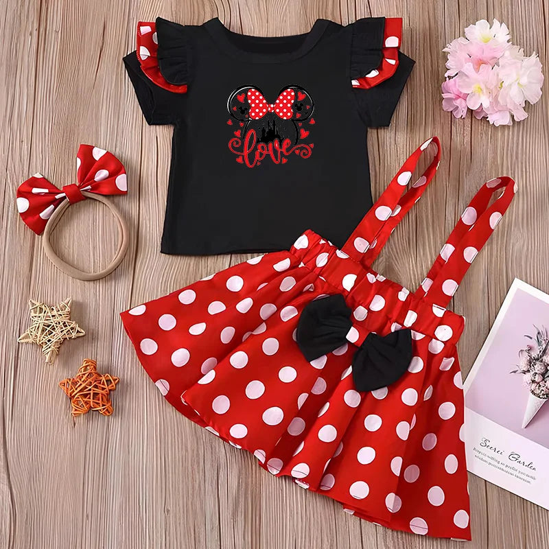 Bow Skirt Set