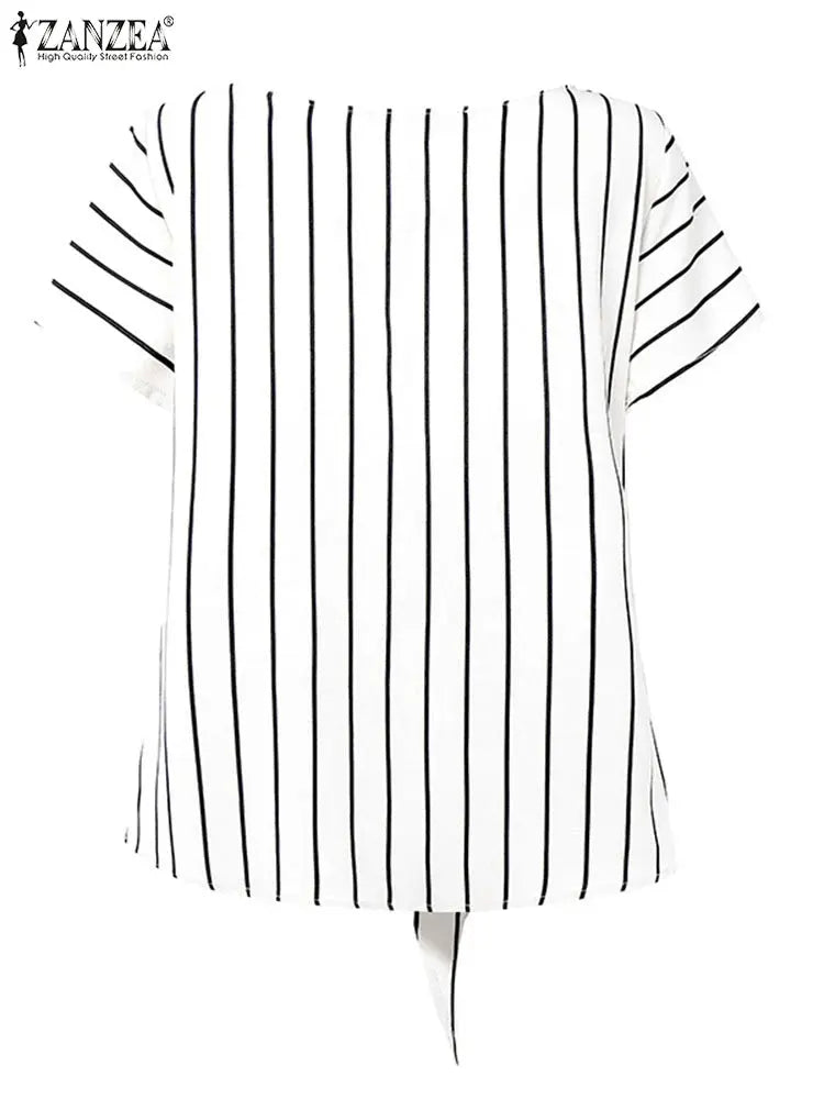 Classic Silhouette Summer Women Blouse Lizbert