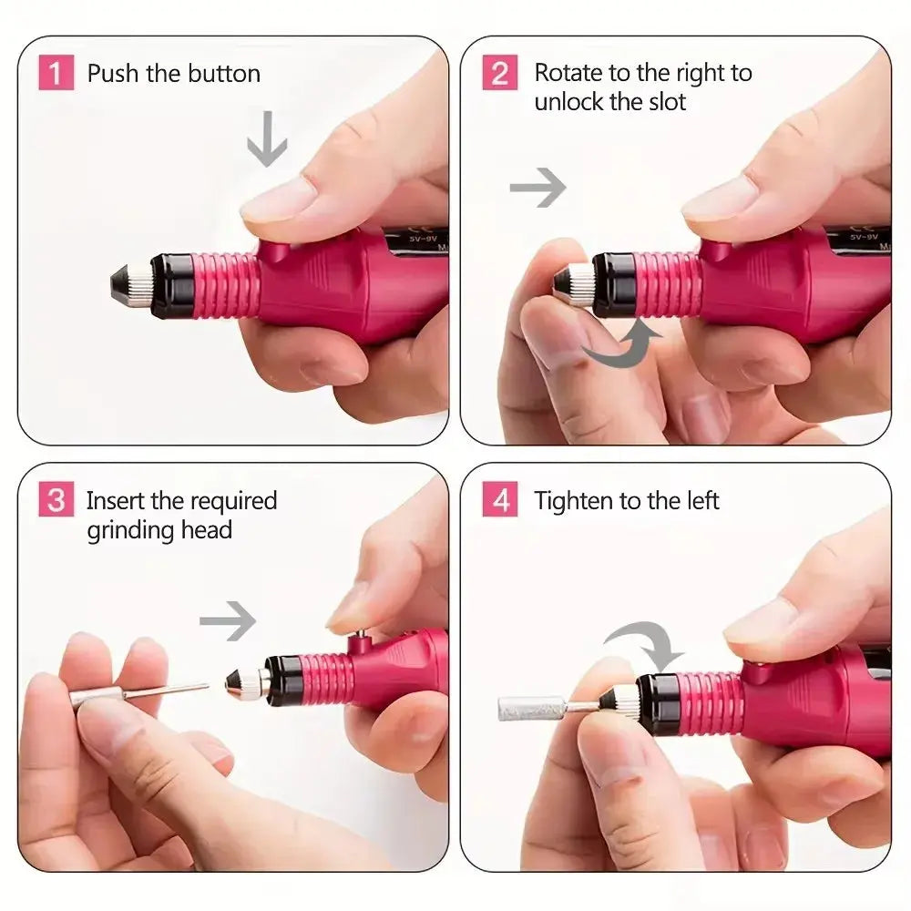 Incredible Salon-Quality Nails All-In-One Manicure Kit Lizbert