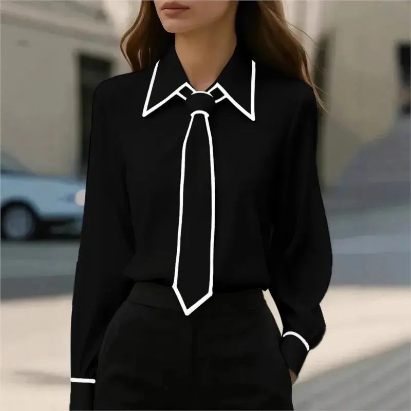 Versatile Office Women Wardrobe Shirt Lizbert