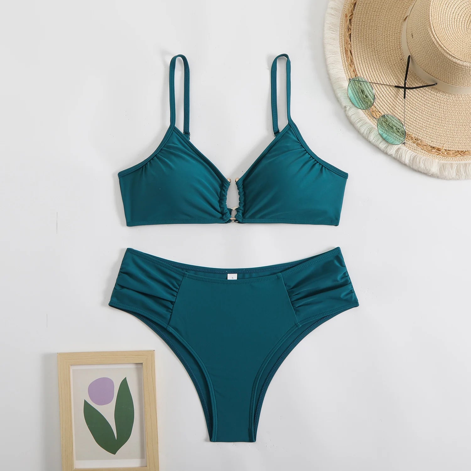 Sexy Bikini Women's Swimsuit 2025 Two-piece Swimwear High Waisted Bikinis Set Female Bathing Suit Push Up Swimming for Beachwear - Lizbert