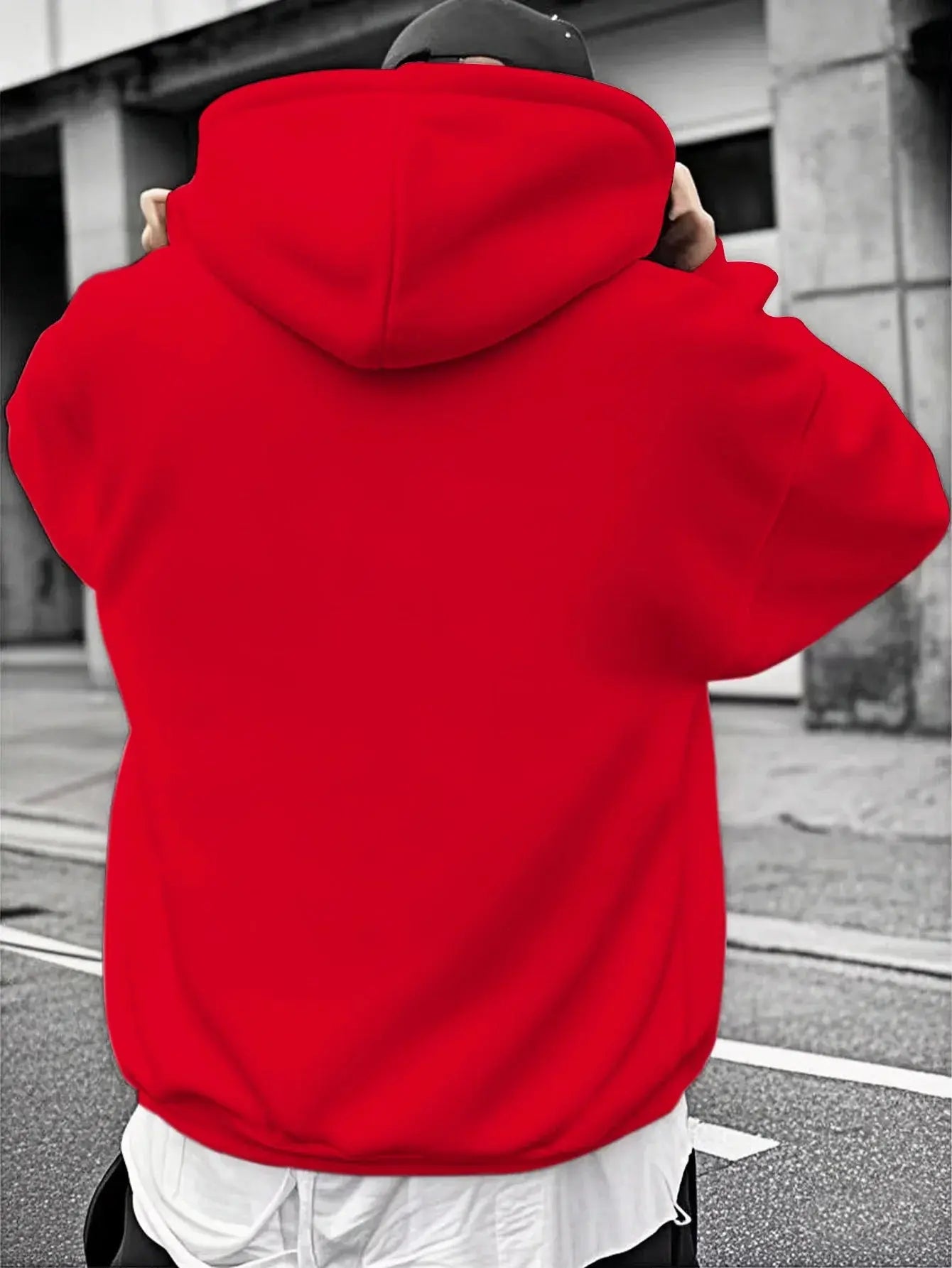 Men's Hooded Sweatshirt Casual Winter Hooded Sweatshirt - Regular Fit Lizbert