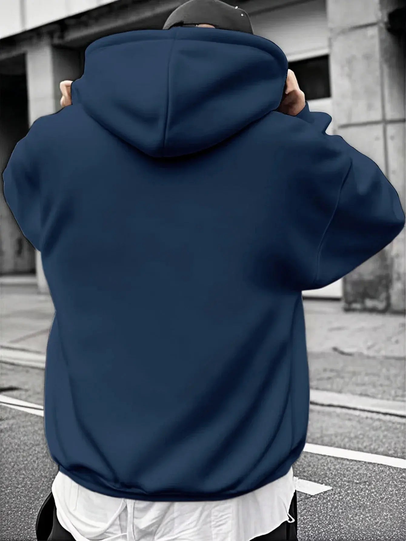 Men's Hooded Sweatshirt Casual Winter Hooded Sweatshirt - Regular Fit Lizbert