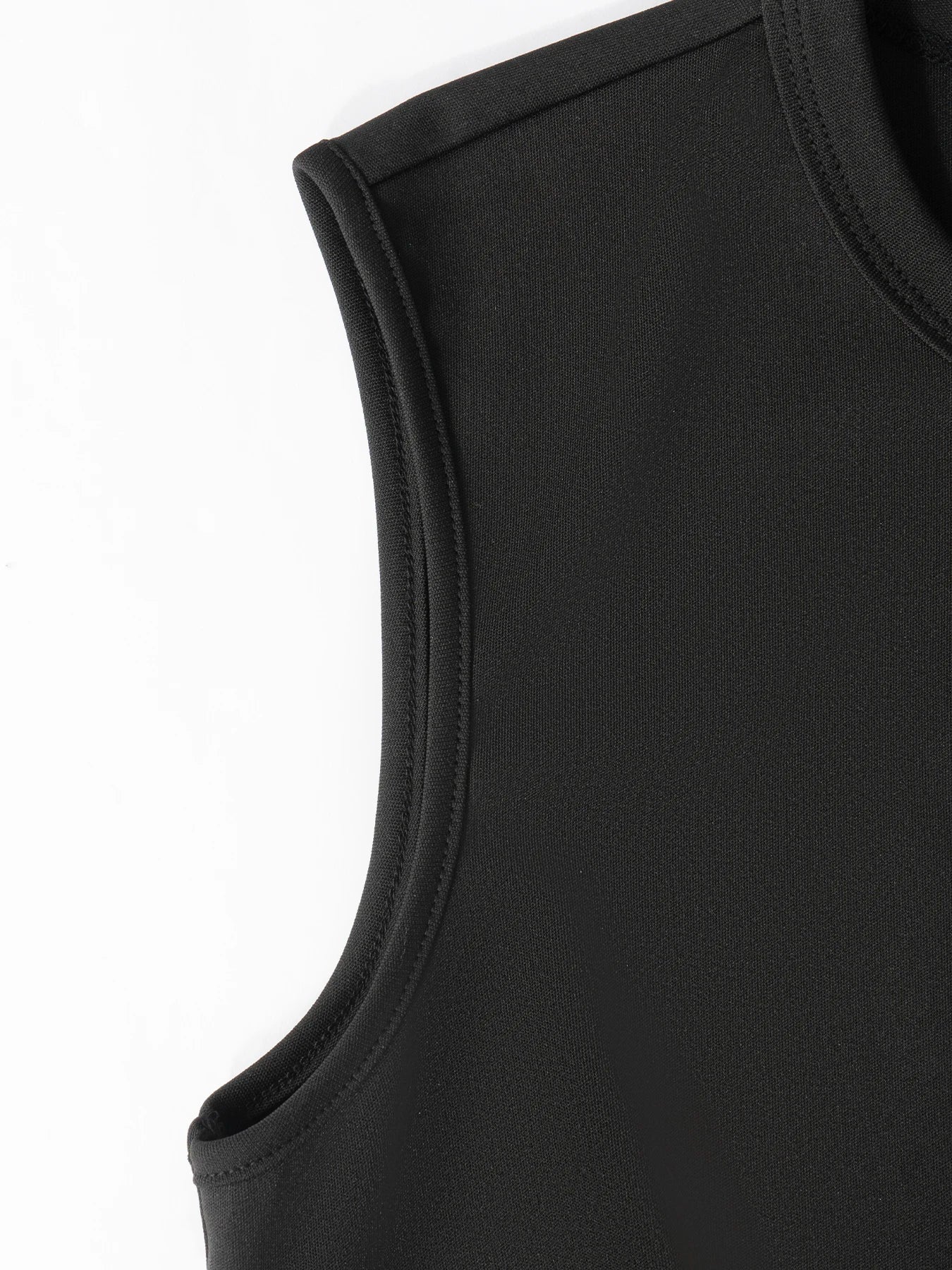 Women Dress Sleeveless Crew Neck Solid Bodycon Mini Dress Sleek Spring Summer Minimalist Dress Office Party Flattering Outfit Lizbert