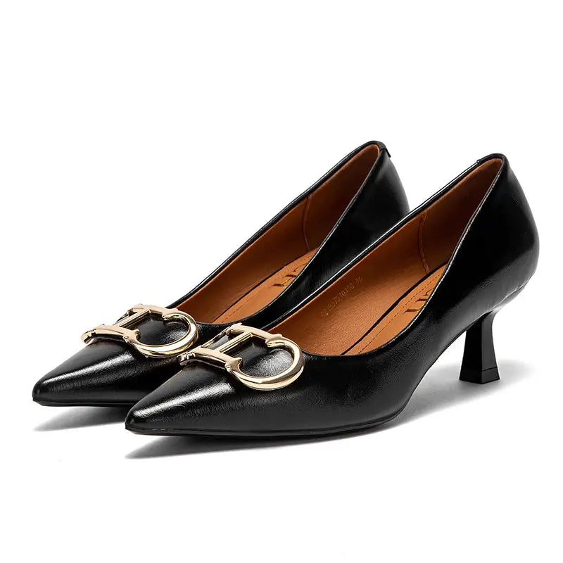 Comfortable Pointed Toe High Heel Ladies Shoes Lizbert
