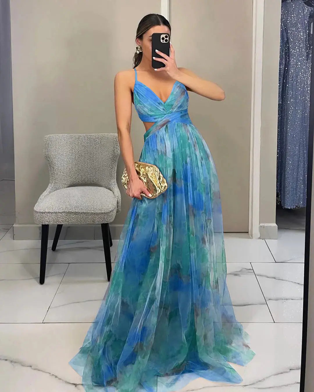 Classy, Sexy and Stylish Ankle-Length Dress Lizbert