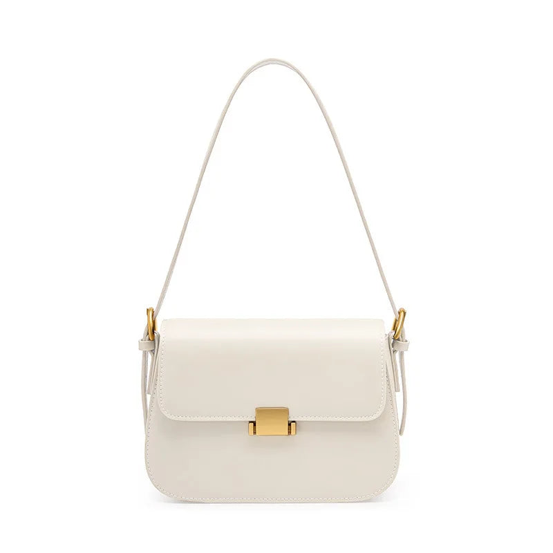 2026 New Fashion Women Luxury Designers Shoulder Bags Genuine Leather Crossbody Bags Female Classic Flap Cow Leather Square Bag Lizbert