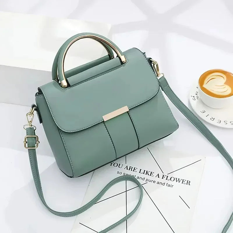 PU Leather Handbag Purse Women's Bag Trend Designer Shoulder Crossbody Sac Lady Messenger Small Tote Hand Pouch Lizbert