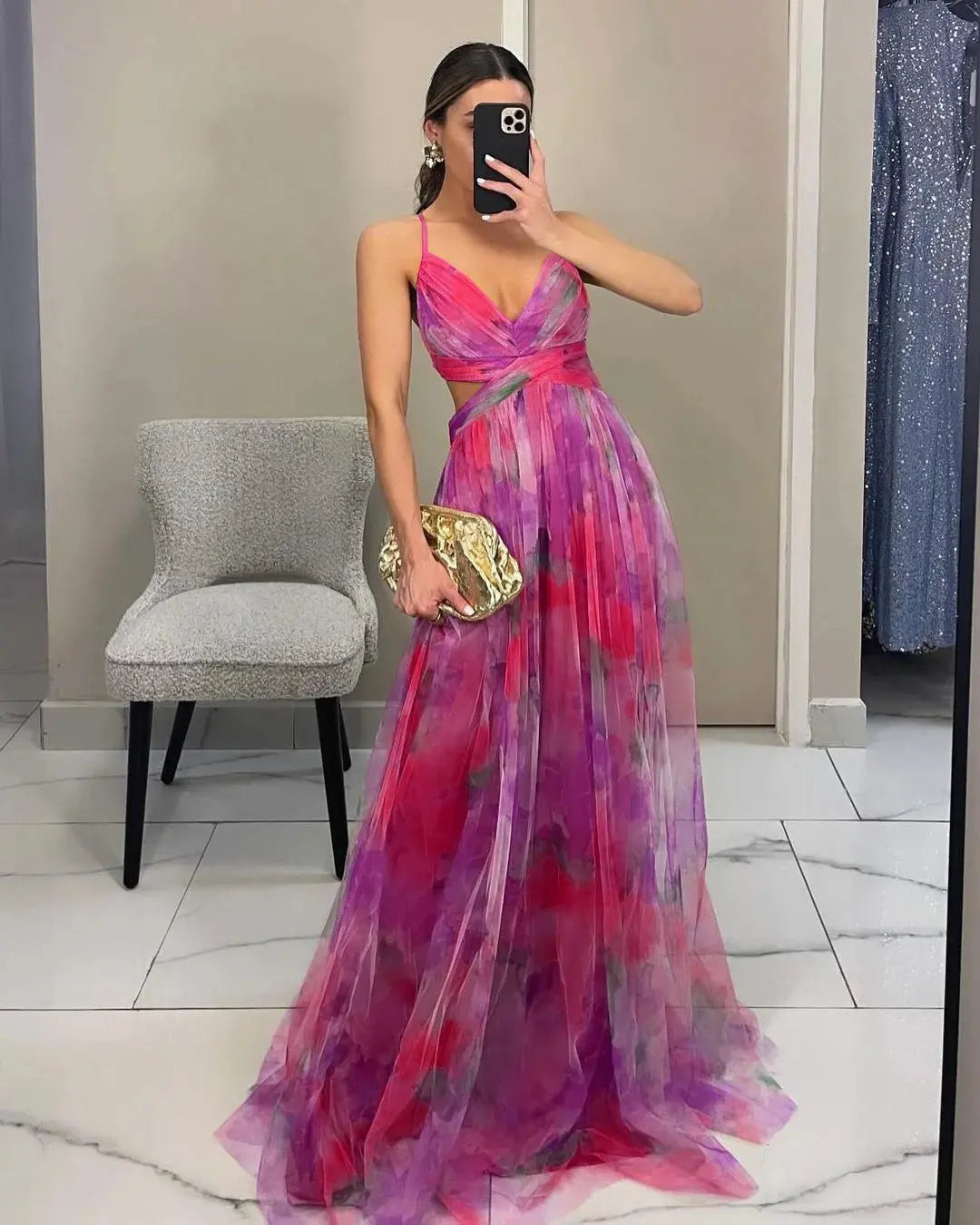 Classy, Sexy and Stylish Ankle-Length Dress Lizbert
