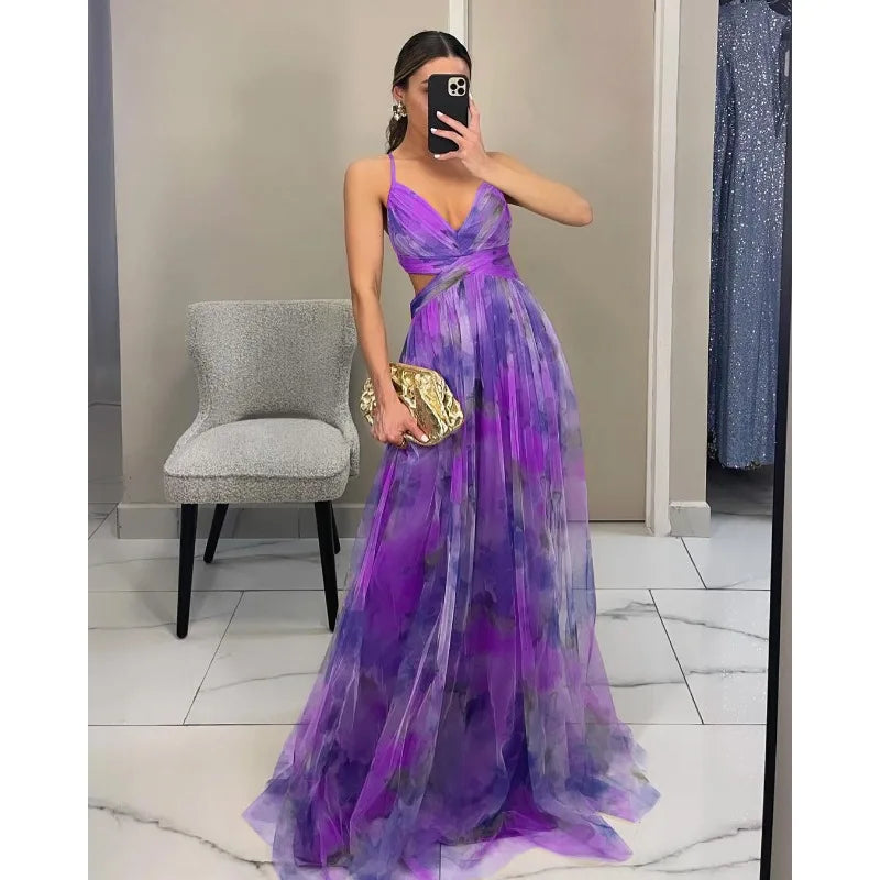 Off-Shoulder Long Dress