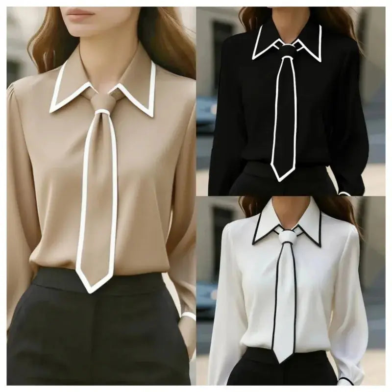 Versatile Office Women Wardrobe Shirt Lizbert