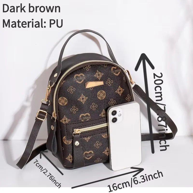 Flower backpack 2022 ladies bag fashion backpack women's bag bag women's fresh and sweet student school bag Lizbert
