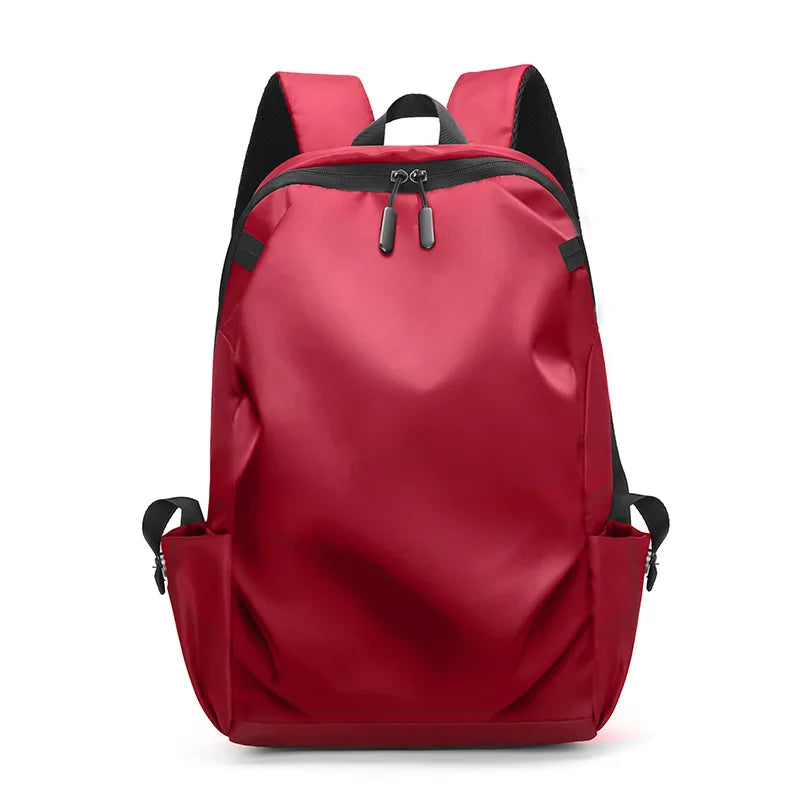 JODAN Letter Pattern Printed Canvas Men Women's Neutral Backpack Student Schoolbag Fashion Boy Girl Laptop Rucksack USB Port Lizbert