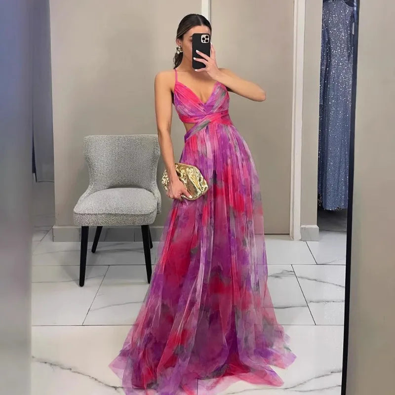 Off-Shoulder Long Dress